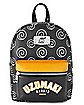 Naruto Uzumaki Metal Badge Mini Backpack